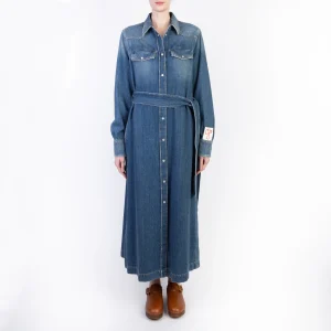 GOLDEN GOOSE VESTITO GWP00714.P000624 50100 BLU