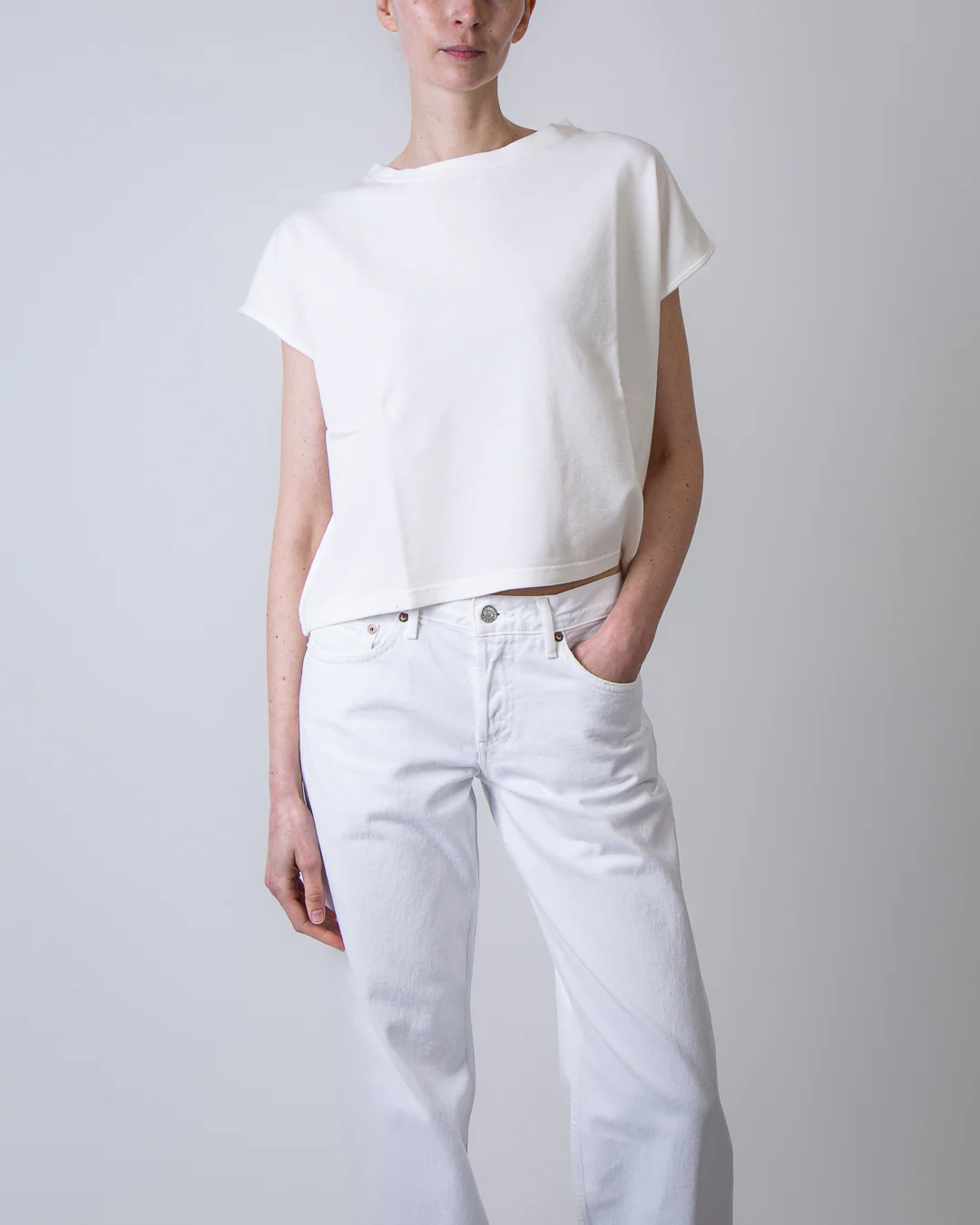 Ma'ry'ya t shirt YSJ120 I1 bianca - immagine 3