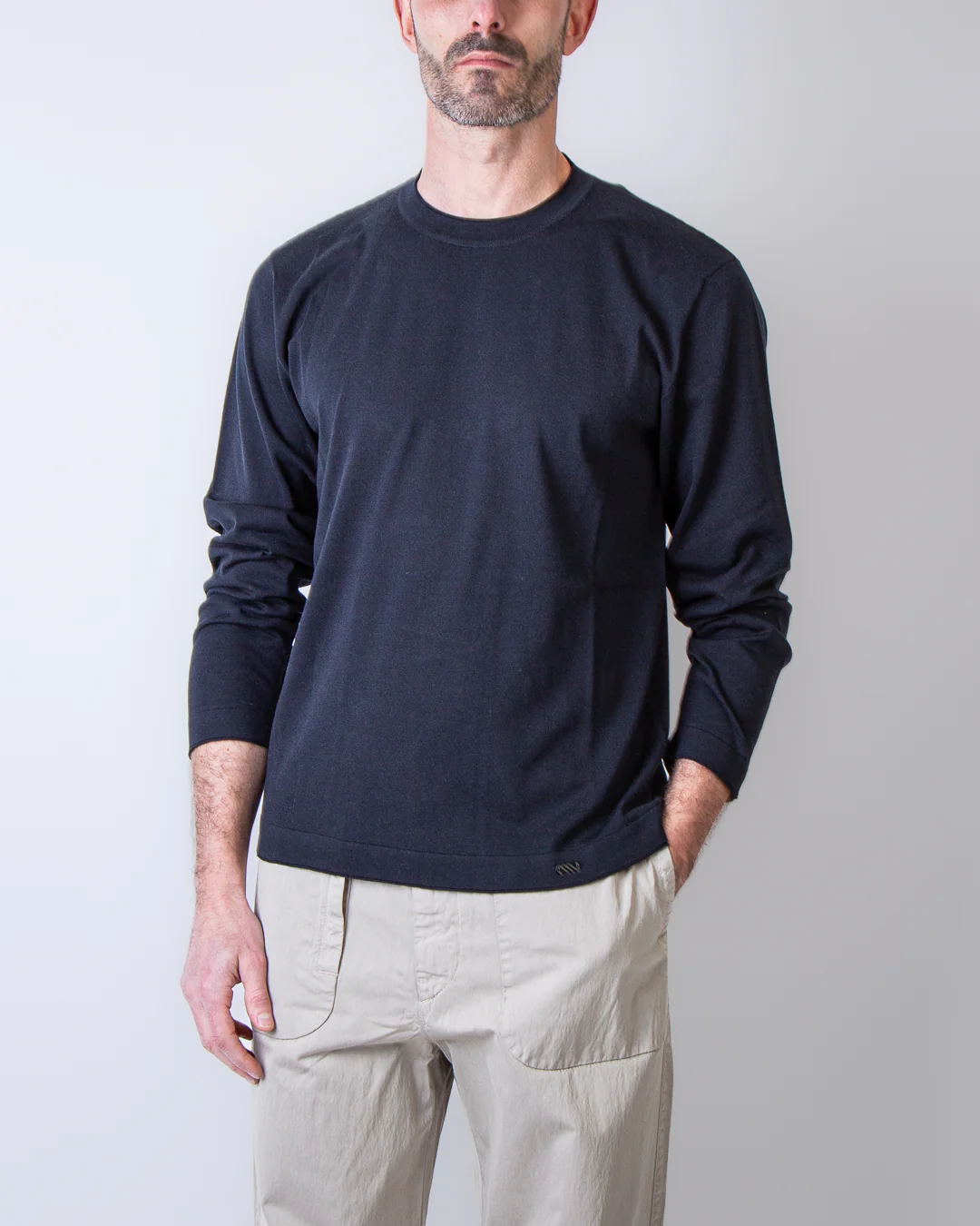 Massimo Osti Studio maglia 20MKN108A 110683A 888 blu