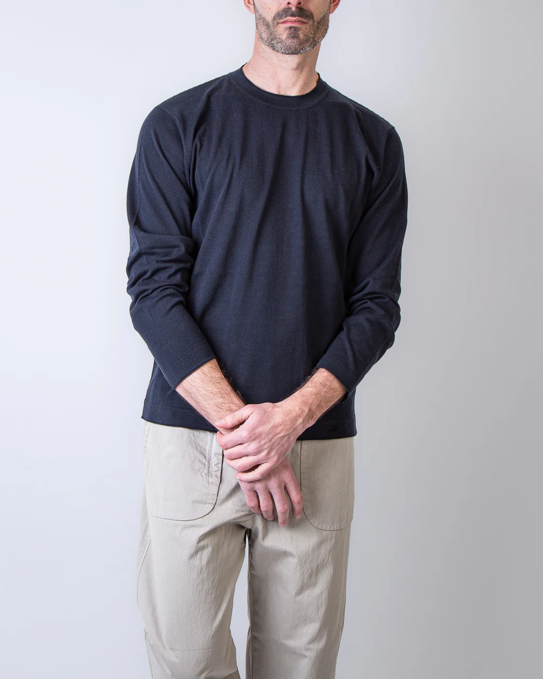 Massimo Osti Studio maglia 20MKN108A 110683A 888 blu - immagine 3