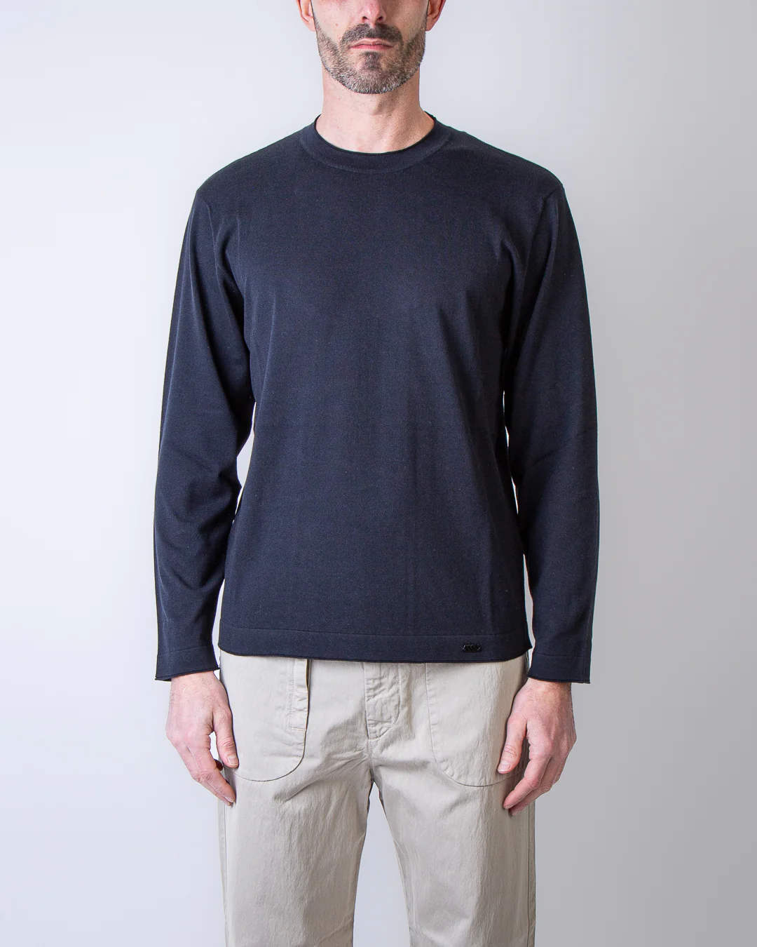 Massimo Osti Studio maglia 20MKN108A 110683A 888 blu - immagine 4