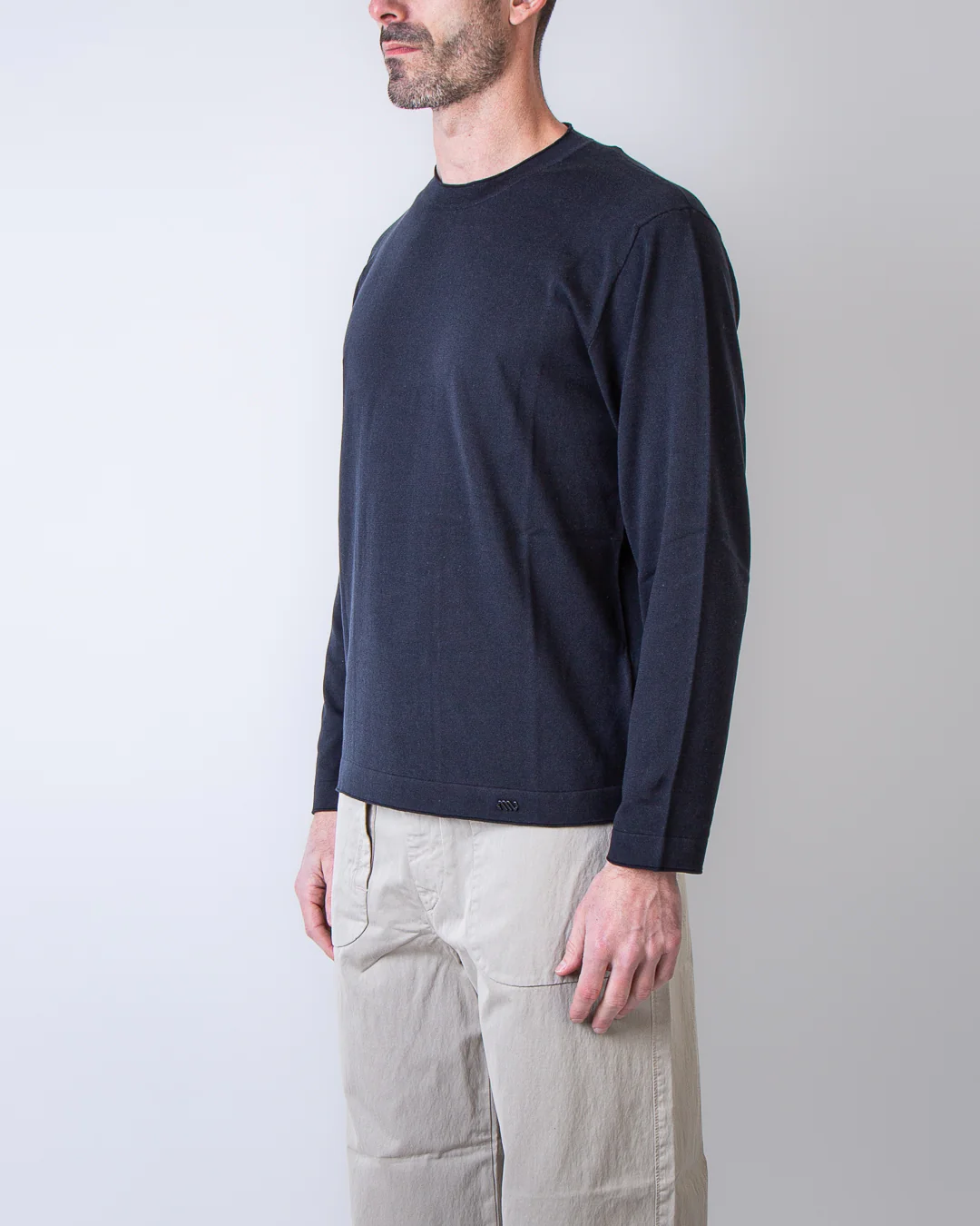 Massimo Osti Studio maglia 20MKN108A 110683A 888 blu - immagine 5