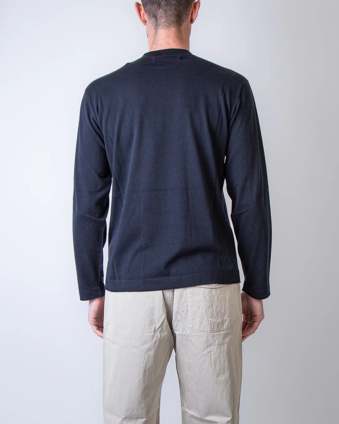 Massimo Osti Studio maglia 20MKN108A 110683A 888 blu - immagine 6