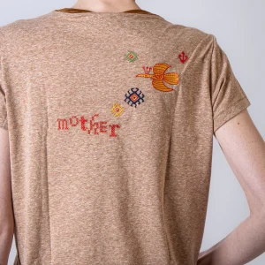 Mother t shirt 8231-1471/A MKS beige