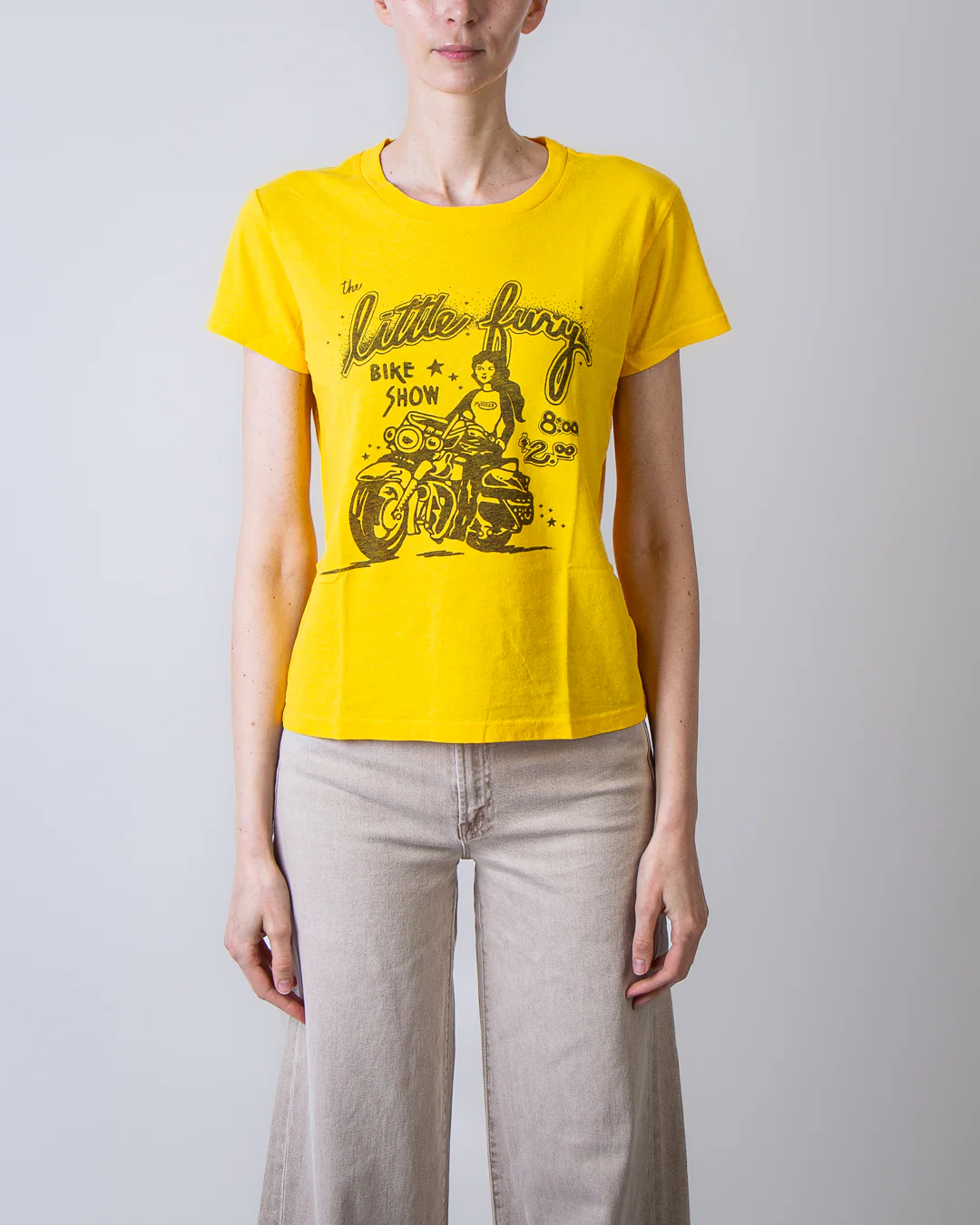 Mother t shirt 8231-944/B LFU gialla - immagine 4