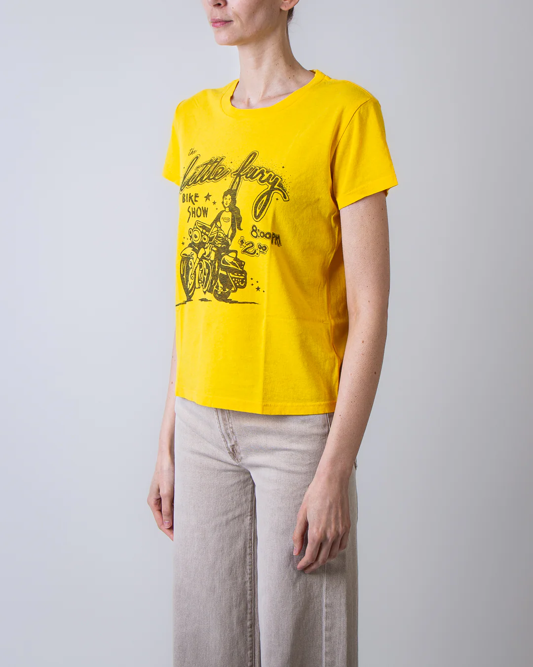 Mother t shirt 8231-944/B LFU gialla - immagine 5