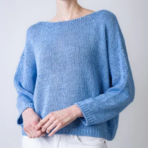 Roberto Collina maglia F41006 14 azzurra