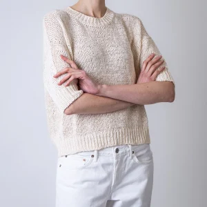 Roberto Collina maglia F41021 02 beige