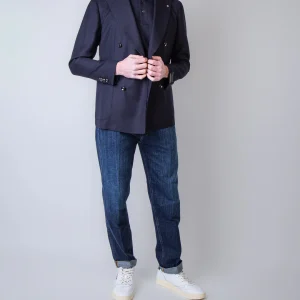 Tagliatore giacca 1SMC20K 120187 B1131 blu