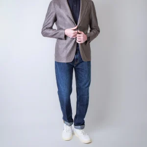 Tagliatore giacca 1SVS22K B30001 T3271 tortora