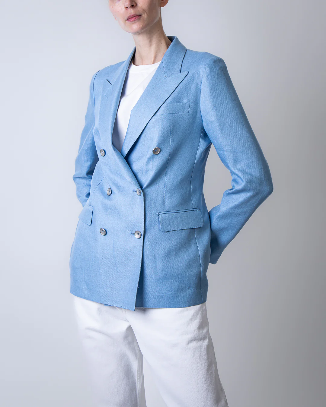 Tagliatore giacca J-PARIGI10B/SV 340021 EI811 azzurro - immagine 3