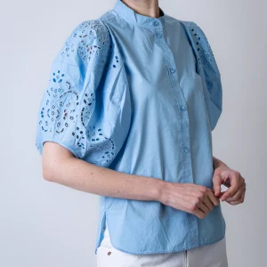 Vanessabruno camicia 6EVA04-V09829 769 azzurro