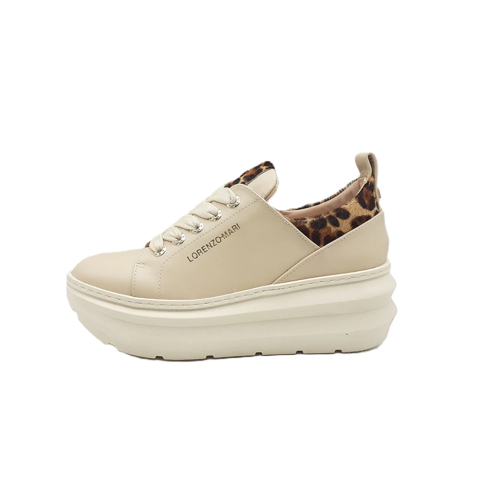 Sneakers Brigid Latte-Leopard - immagine 2