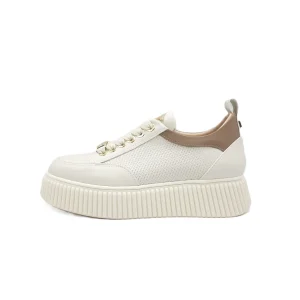 Sneakers Sally 26 bianco/biscotto
