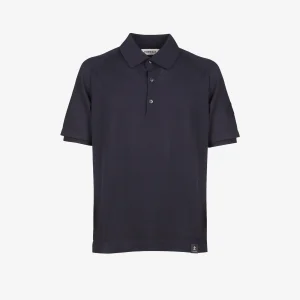 Knitted polo shirt