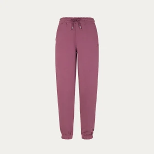 Pantaloni joggers donna vinaccia