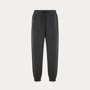Pantaloni joggers con laccio donna grigio scuro