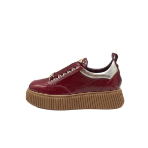 Sneakers Sally 26 Rubino/Platino
