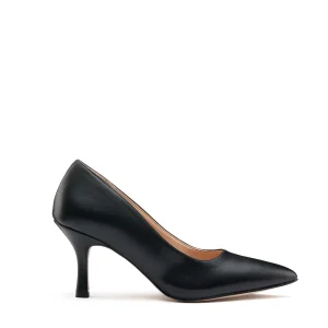 Decolletè nera tacco 7 cm -4201NE