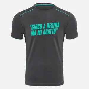 T-shirt - "Gioco A Destra Ma Mi Adatto"