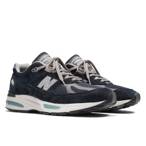 NEW BALANCE -  Sneakers - U991NV2 V2 - Blu