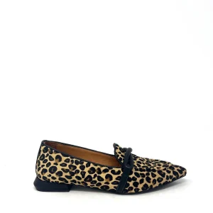 Ballerine in simil cavallino leopardato -055022