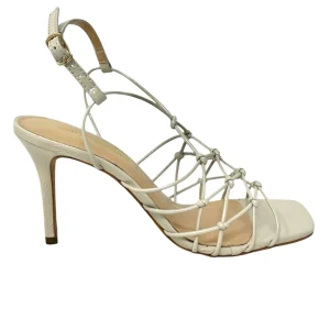 Decolletè a rete beige tacco 9cm - 2597ADE