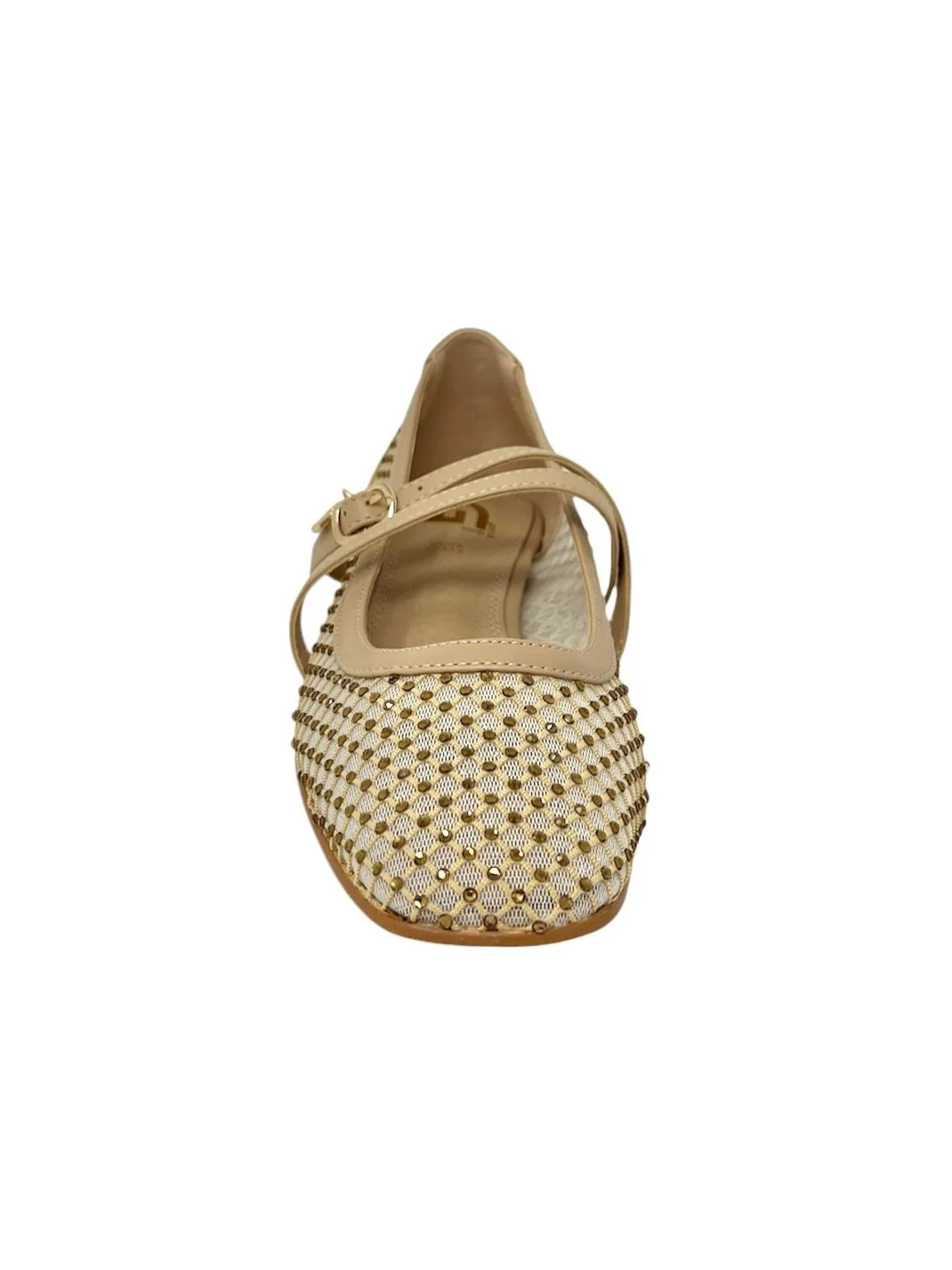 Ballerina a rete oro con strass - GD193O - immagine 3