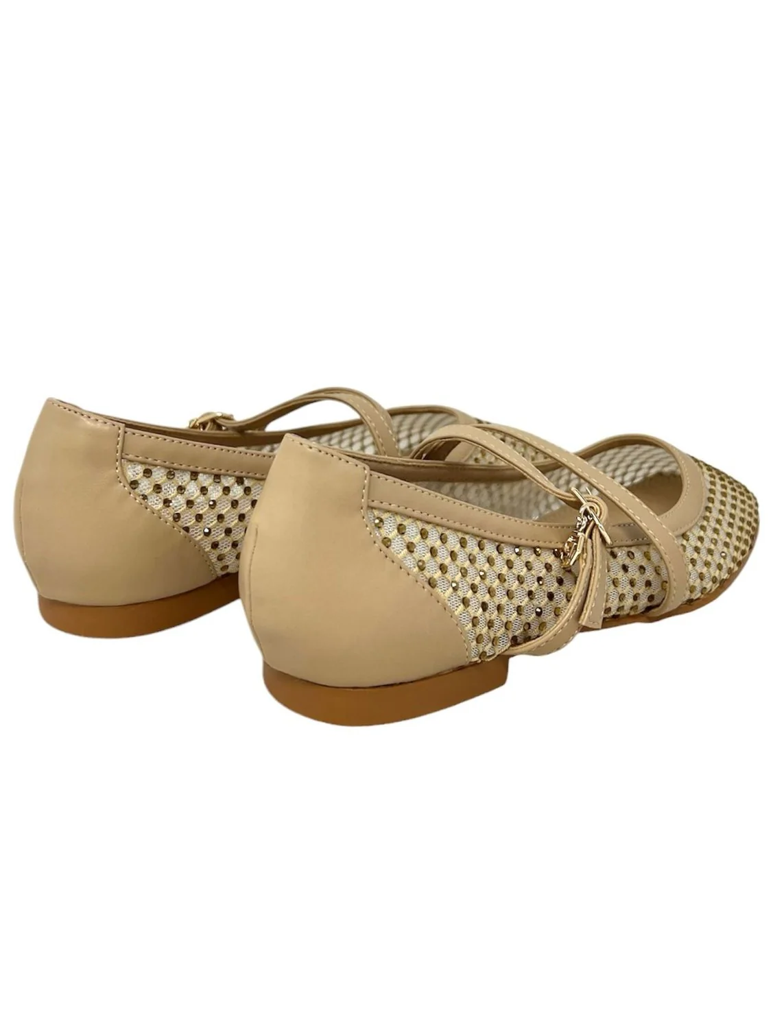 Ballerina a rete oro con strass - GD193O - immagine 5