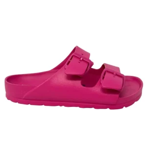 Ciabatta doppio cinturino colore fuxia - 59100