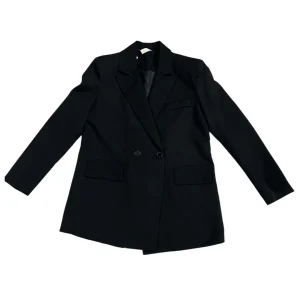 Blazer nero doppiopetto - V_241280