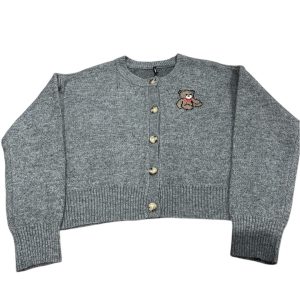 Cardigan Teddy Grigio - TEDDY