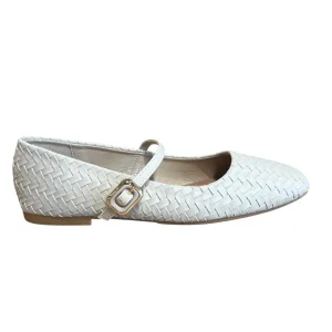 Ballerina beige intrecciata V_RY121B