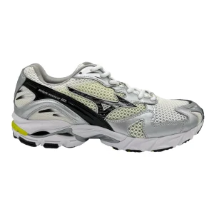 MIZUNO WAVE RIDER 10 SNOW WHITE/BLACK/SYLVAN GREEN