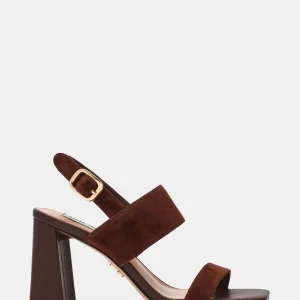 Wendie Sandalo Choco Marrone Suede