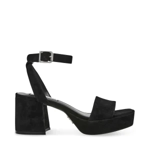 Mercerr Sandalo Nero Suede