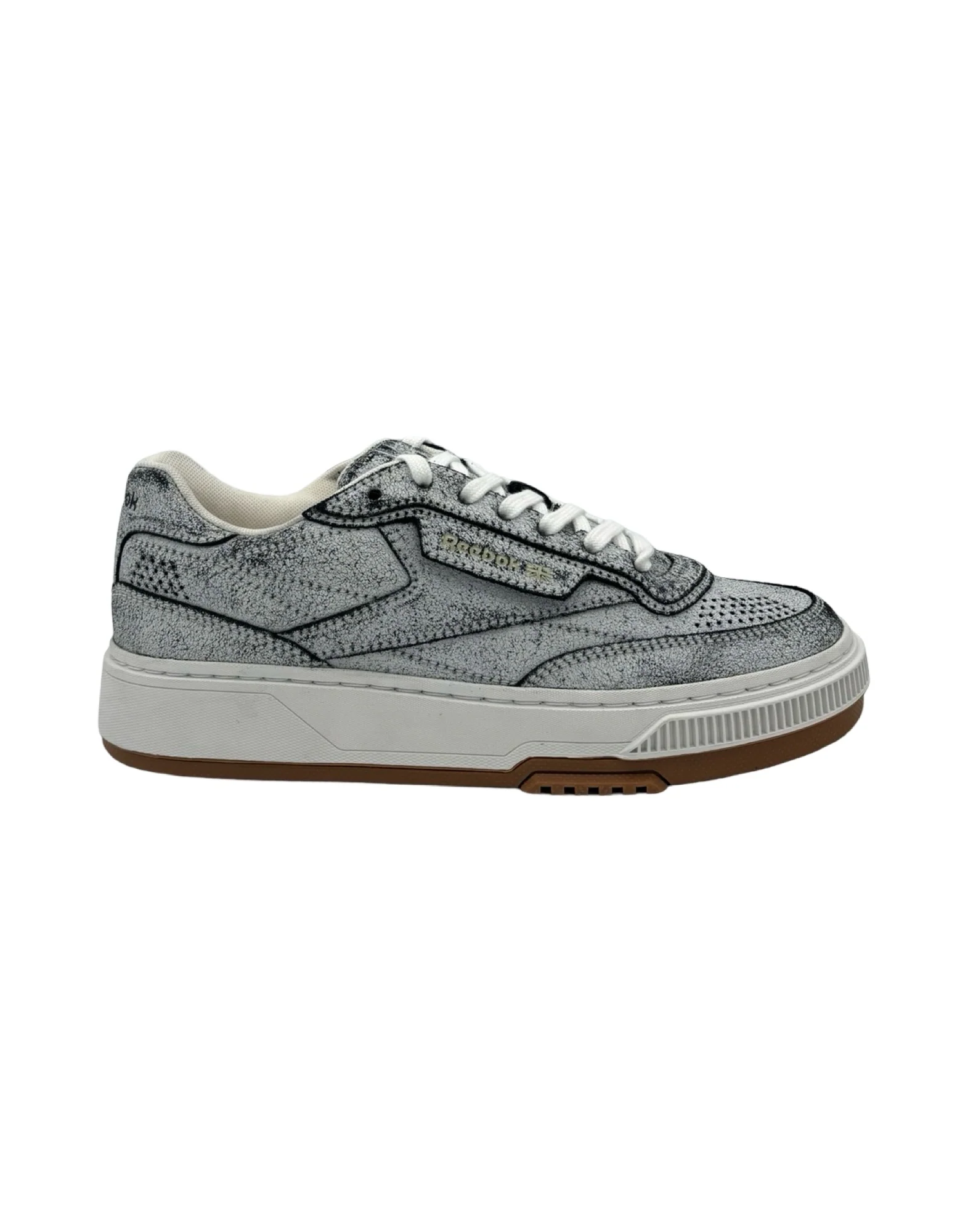 REEBOK CLUB C LTD DIRTY WHITE EDGE SUEDE W - immagine 2