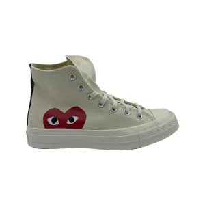 CDG PLAY Converse Alta Off White