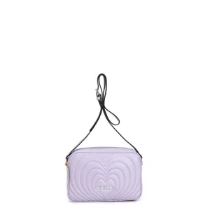 Borsa in eco-pelle a cuori glicine -IA0403G