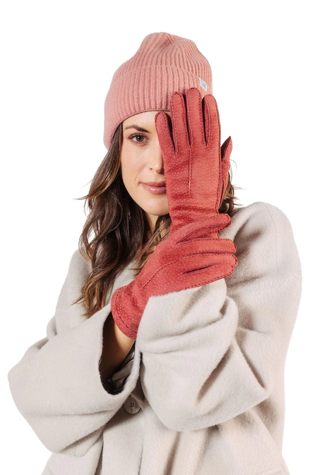 Cappellettoshop - Guanti pelle - Melograno - immagine 3