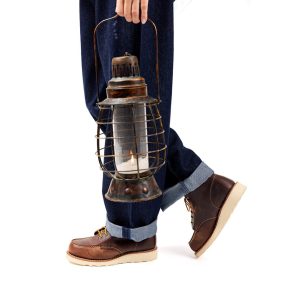 RED WING SHOES - Stivaletto 3428 Moc Toe - Copper Rough