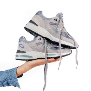 NEW BALANCE - Sneakers  U991GL2 - Grigio