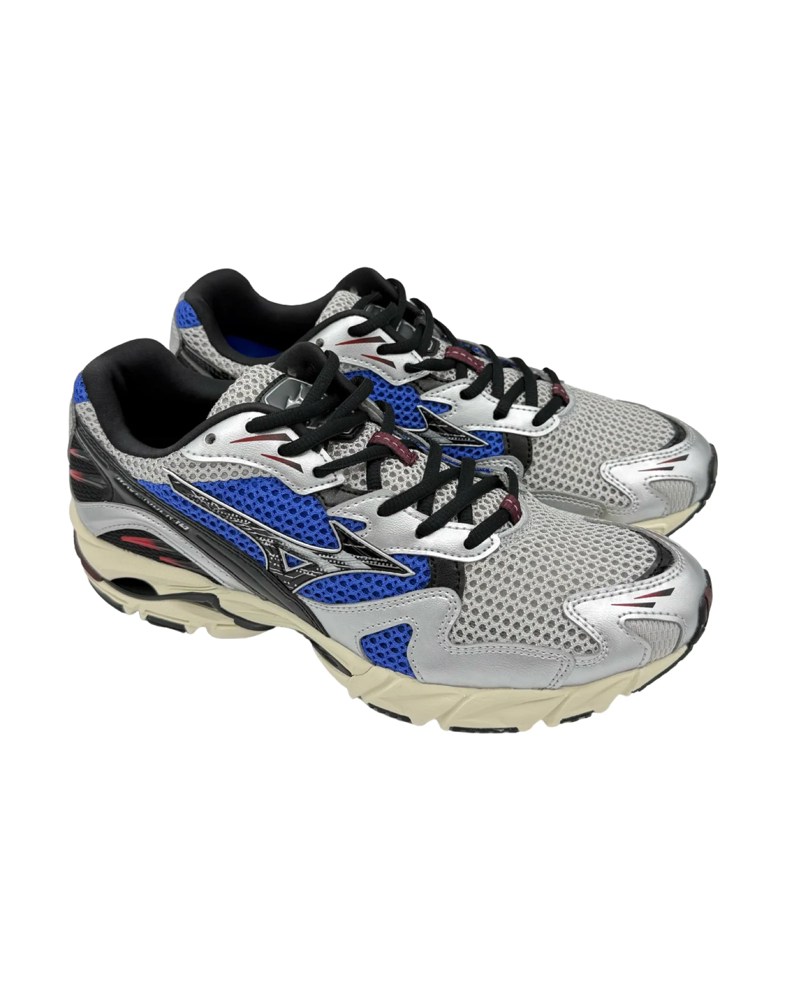 MIZUNO WAVE RIDER 10 HARBOR MIST/BLACK/DAZZLING BLU - immagine 4