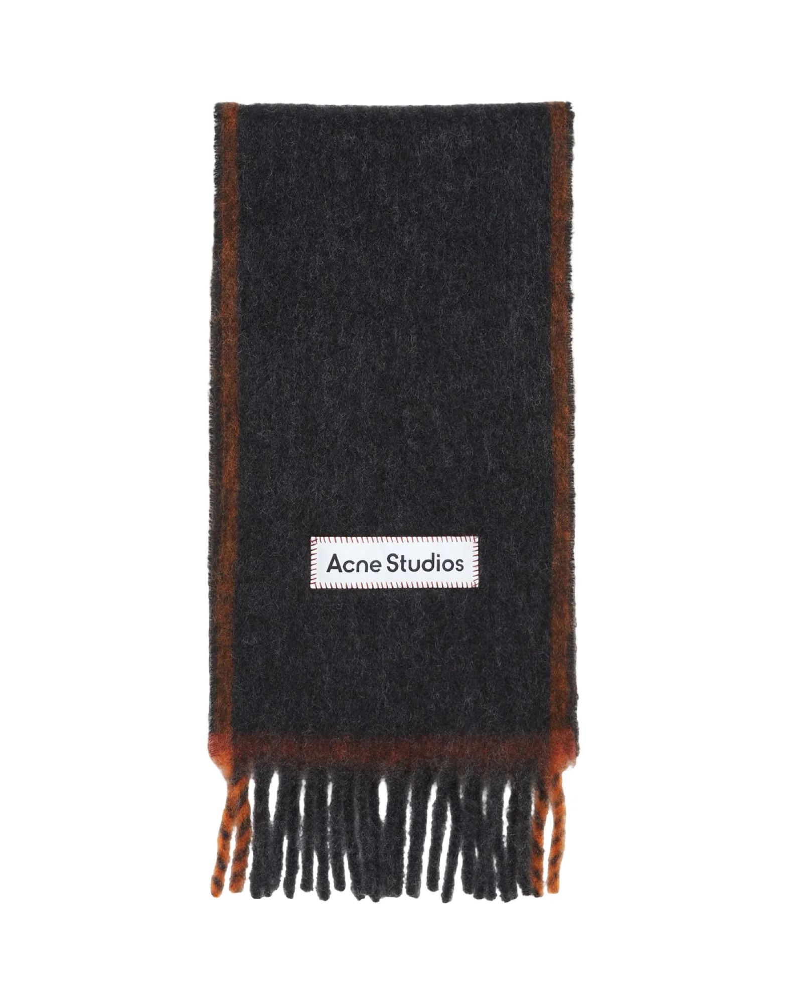 ACNE STUDIOS SCIARPA VALLY SOLID NERA
