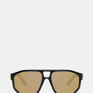 Demson Occhiali Nero Oro