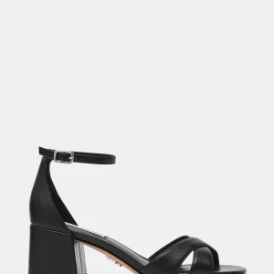 Fergie Sandalo Nero Pelle