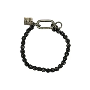 GOTI BRACCIALE ARGENTO E PELLE