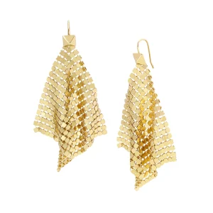 ORECCHINI CHAINMAIL KITE ORO