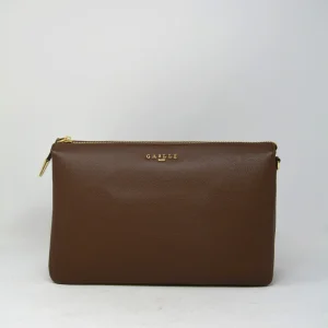 Regular pochette tracolla logata oro - GAC2433