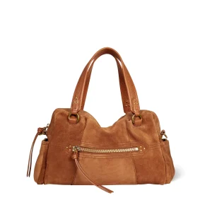 JEROME DREYFUSS - Borsa a Mano - Lucky Bowling - Caramello